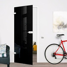 Farbige VSG Tür Glastür