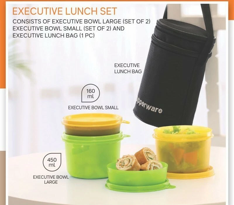 Tupperware executive lunch box price sales