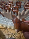 Nineteen VINTAGE MOOSE CHRISTMAS STRING LIGHT COVERS - BLOW MOLD RETRO - RARE — photo 7