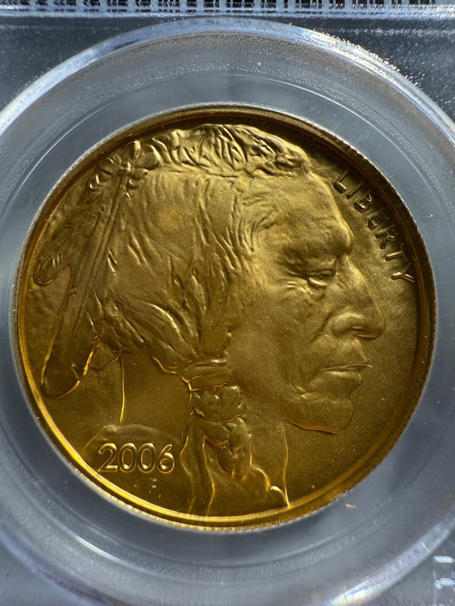2006 1 Oz $50 GOLD BUFFALO PCGS MS70 BLUE LABEL | eBay