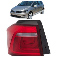 Rücklicht links für VW Golf Sportsvan 2014-2017 Rückleuchte Bremslicht aussen