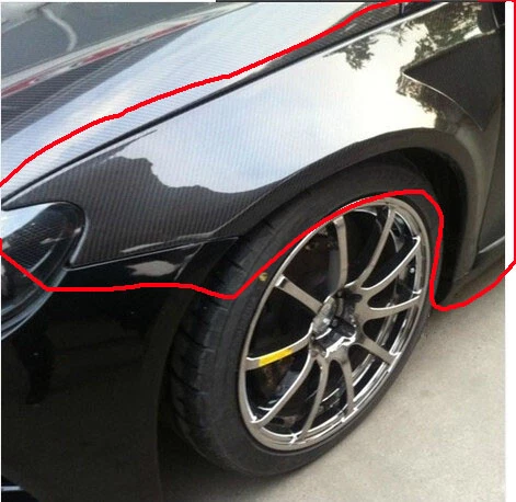 Panel guardabarros alerón delantero reempaquetado para Volkswagen Scirocco 138 hatchback 15-16 Foto 2 de 2