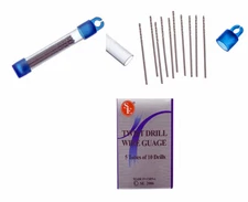 #56 10pc Mini HSS Wire Gauge Twist Drill Bit Metal Working Drilling 