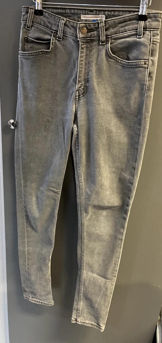 BLACK GREY LEVIS 721 VINTAGE HIGH RISE SKINNY W27