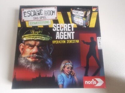 Escape Room Das Spiel Erweiterung: Secret Agent Operation Zekeastan