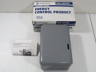 Intermatic ET104C Electronic Time Switch [120-277V] DPST [Multi-Voltage]
