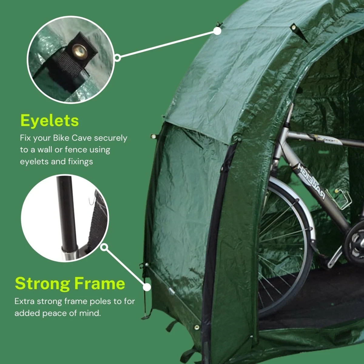 Waterproof bike storage tent 2025