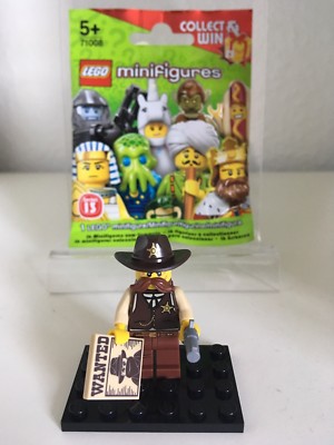 LEGO Serie 13 71008 OVP MINIFIGUR Cowboy Sheriff Wanted NEU + OVP TOP ANGEBOT