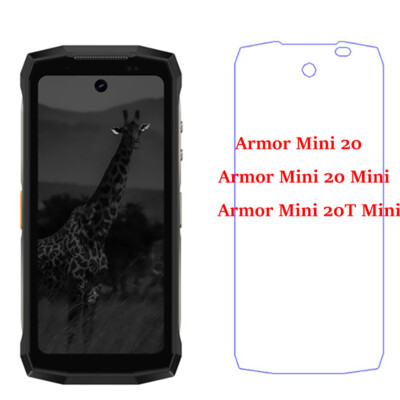 2PCS Ulefone Armor Mini 20 20T Pro Tempered Glass Film Cover Screen Protector