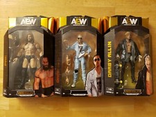 AEW Series 3 Lot of 3 Darby Allin Orange Cassidy Pac Wrestling Figures Jazwares