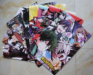 Anime Boku No Hero Academia My Hero Academia Poster 8pcs Set A3 Posters Print Ebay