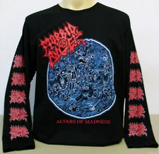 Morbid Angel Altars Of Madness Long Sleeve T-Shirt Size S M L XL 2XL 3XL Metal