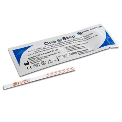 3 x Drogentestsets Urinteststreifen für Heroin (Opiate) One Step