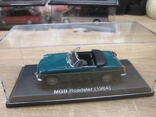 NOREV - Scale 1/43 - MGB Roadster - 1964 - Green - Mini Car - FR12 - 第 1/7 張圖片