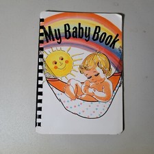 My Baby Book 1980 Lillian Vernon Vintage w/Envelope pgs Unused Momento Keepsake