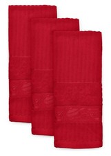 Cotton Tea Towels Jacquards Cooks Towel Cafe Luxury 3 Pack Striped Kitchen Towel