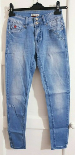 R. DISPLAY SIZE 8 BLUE SKINNY FIT JEANS D5 | eBay