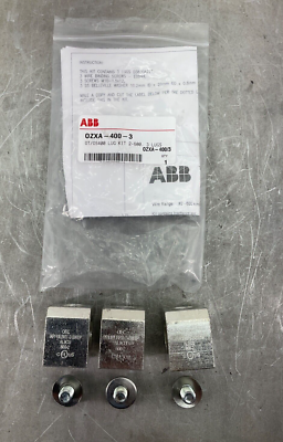 Sendico【新品】the Abecs/What isほか3点 NEW ABB OZXA-400/3 OT/OS400 LUG KIT 2-600 3 LUGS | eBay