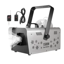 Snow Machine 1500W Wireless Remote Handheld Hanging Snow Making Machine Holiday