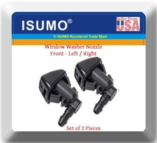 Set 2 Windshield Washer Nozzle Front Lr Fitsgm Chrysler Dodge Saturn 2002-2017 Set 2 Windshield Washer Nozzle Front Lr Fitsgm Chrysler Dodge Saturn 2002-2017