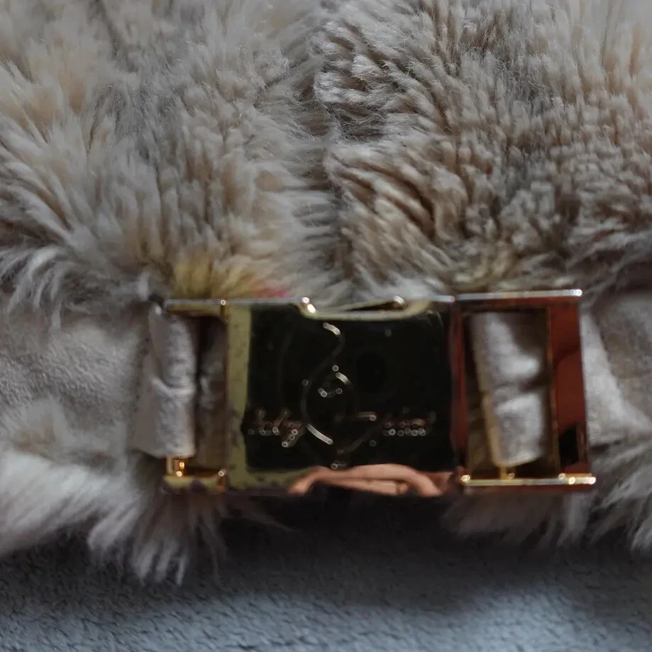 Chaleco de piel sintética Baby Phat para mujer grande años 2000 Y2K cierres de metal y cremallera ¡ultra raro! Foto 2 de 4