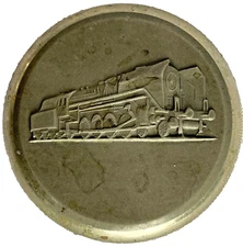 Antique Train Backing for Pocket Watch Case * Watchmakers Repairs Spares Project