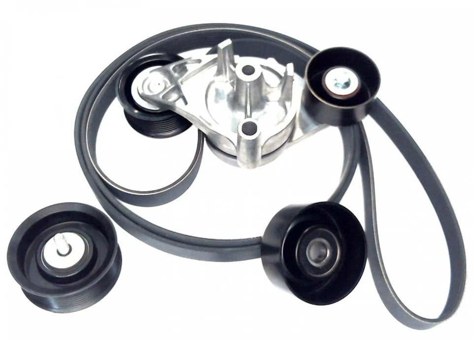 蛇形/辅助皮带驱动组件套件适用于福特 F250 F350 F450 F550 6.0L — 第 2/4 张图片