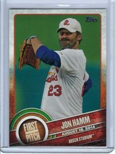 2014 TOPPS FIRST PITCH JON HAMM MAD MEN # FP-18 CARD