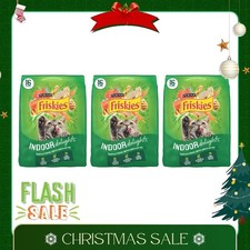 3P Purina Friskies Indoor Delights Dry Cat Food Flavors of Chicken, Salmon, 16lb 2.56 per pound