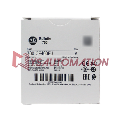 #ad #ad Allen Bradley 700 CF400EJ MCS CF Industrial Control Relay 24V DC w Elec. Coil $90.00