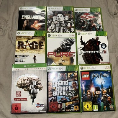 9x Xbox 360 Spiele Konvolut 9 Stück Sammlung Paket FSK 18 Top Games 