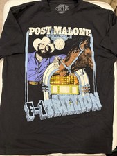 Post Malone F-1 Trillion Album Cowboy T-Shirt Large