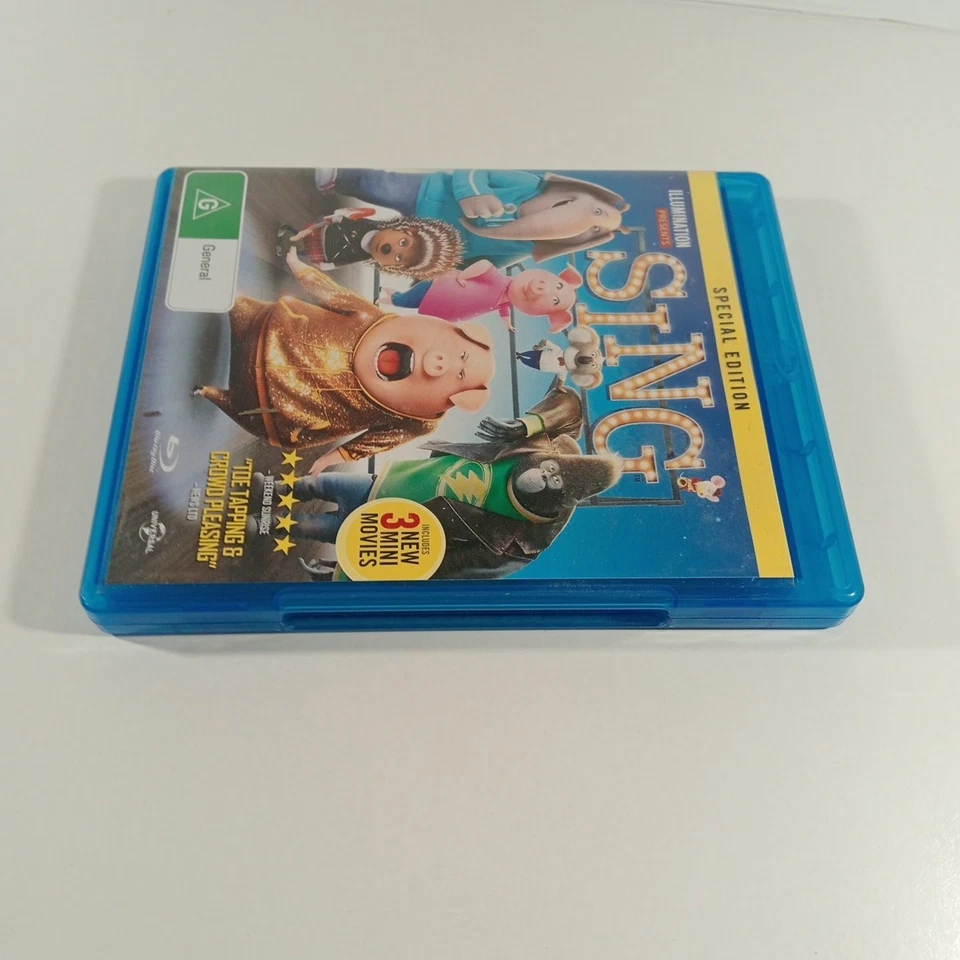 Sing Blu-ray Movie Region B Special Edition - Image 4 of 4