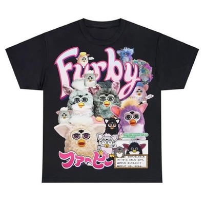 Furby Doll Toy Graphic Tee Unisex Short Sleeve Shirt S-5XL