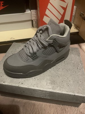 Nike Air Jordan 4 Retro SE ''Wet Cement Paris Olympics'' Grau, Größe: 37,5
