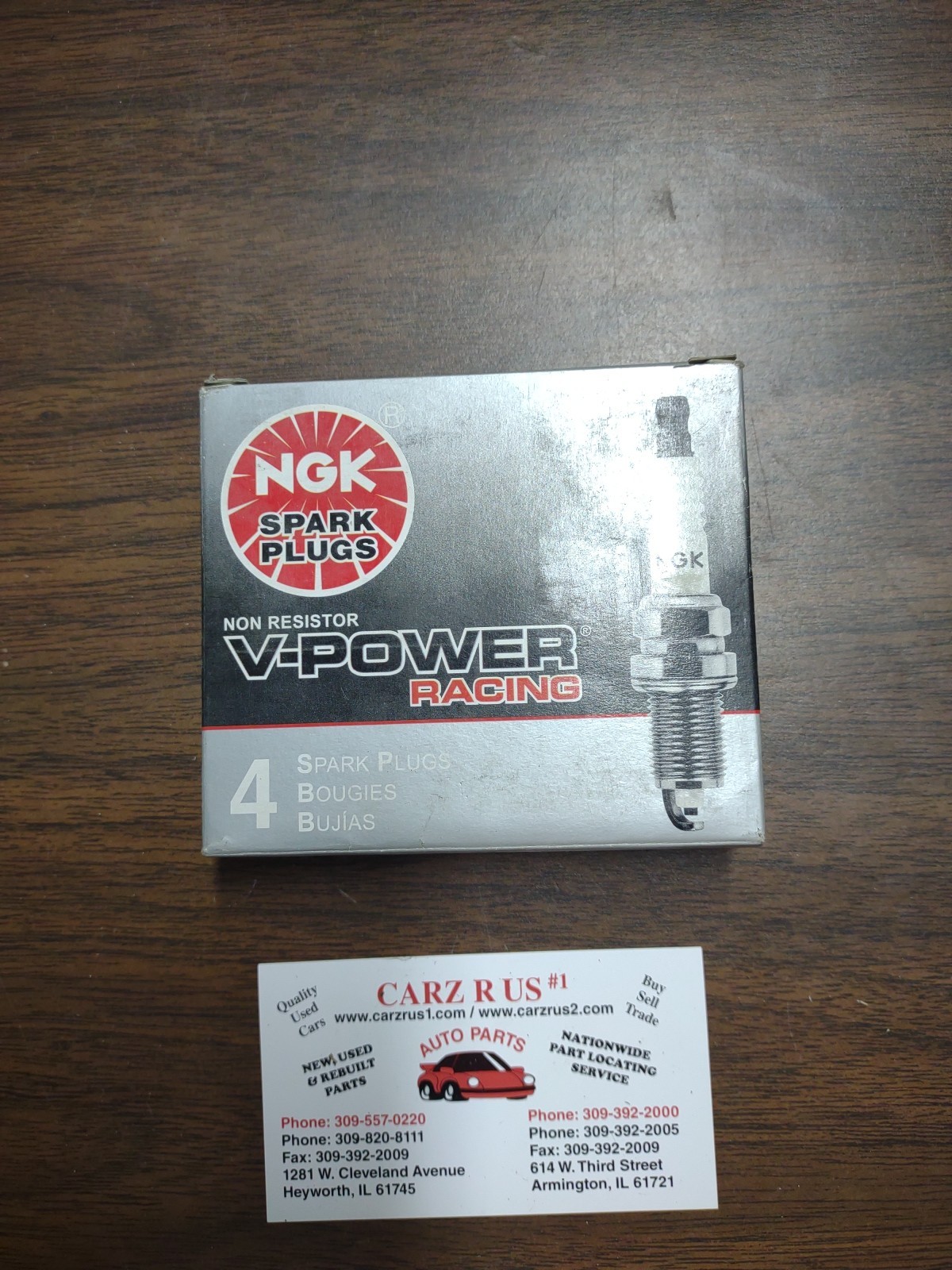 NGK R5673-9 SPARK PLUGS , 