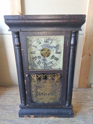 Antique Seth Thomas Parlor Clock for Parts or Repair Vintage Rare Old