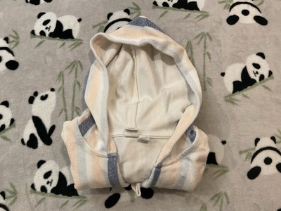 Roxy Girl Junior s Sweater Size Large Multicolor Striped Hooded Pockets