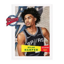 Dylan Harper RC Spurs 2025-26 Topps NBA Living Set Card 13 In Hand