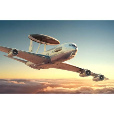 Boeing E-3 Sentry AWACS plastic model kit 1/144 Roden 345