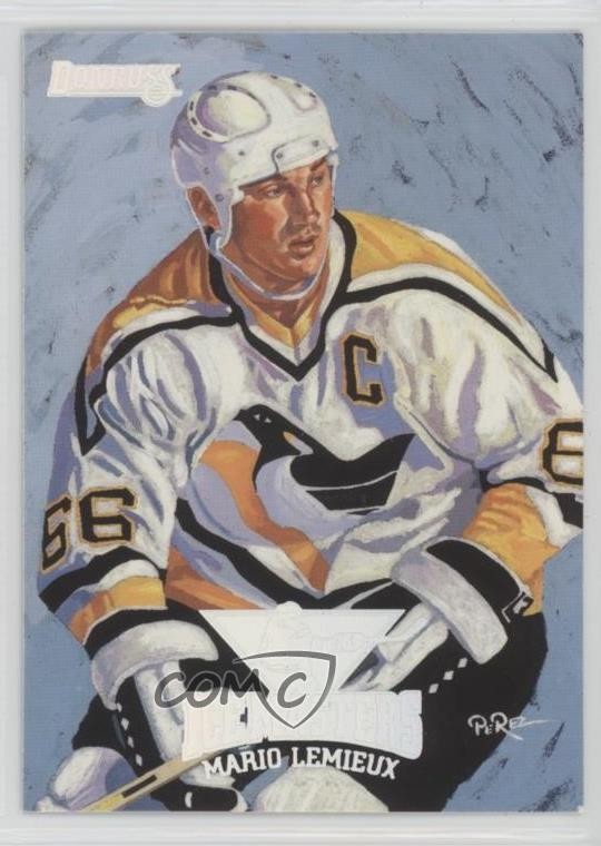 1994-95 Donruss Ice Masters Mario Lemieux #5 HOF 18n9