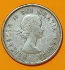 1960 Canadian Quarter. 80%Silver.