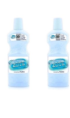 2X ZOTE Jabon Liquido Azul HE Washers  Laundry Soap 1 Liter