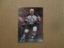 NHL Buffalo Sabres Brian Holzinger Vintage 1998-99 Be A Player Autographed Card