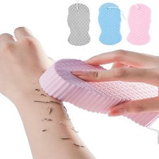3Pcs Magic Exfoliating Bath Sponge,3D Super Soft Exfoliating Bath Sponge,Remover