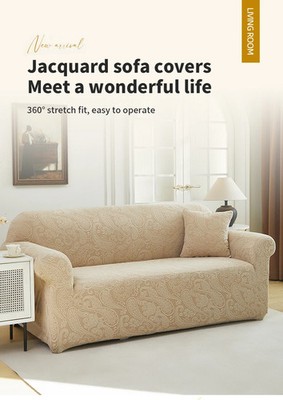 1PC Elastic Jacquard Sofa Slipcover for Living Room Home Decor Chair Couch Cover