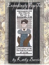 Exceedingly Fine Tea by Kathy Barrick cross s...