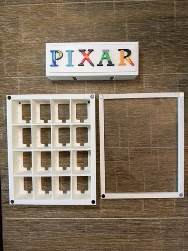 Funko Bitty Pop! Pixar Inspired Complete Set Custom Magnetic Case Display