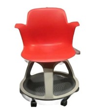 NIB STEELCASE NODE MULTIPURPOSE CHAIR Tripod Base - MODEL 480120 CHILI 