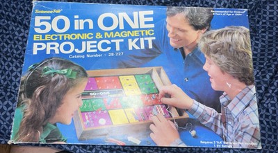 SCIENCE FAIR 50 IN 1 ELECTRONIC & MAGNETIC PROJECT KIT